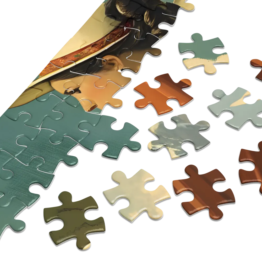 Guardiã dos Picos 
 Puzzle em caixa de metal