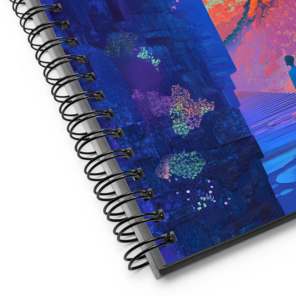 The Textured Ascent 
 Spiral Notebook | 140 pages