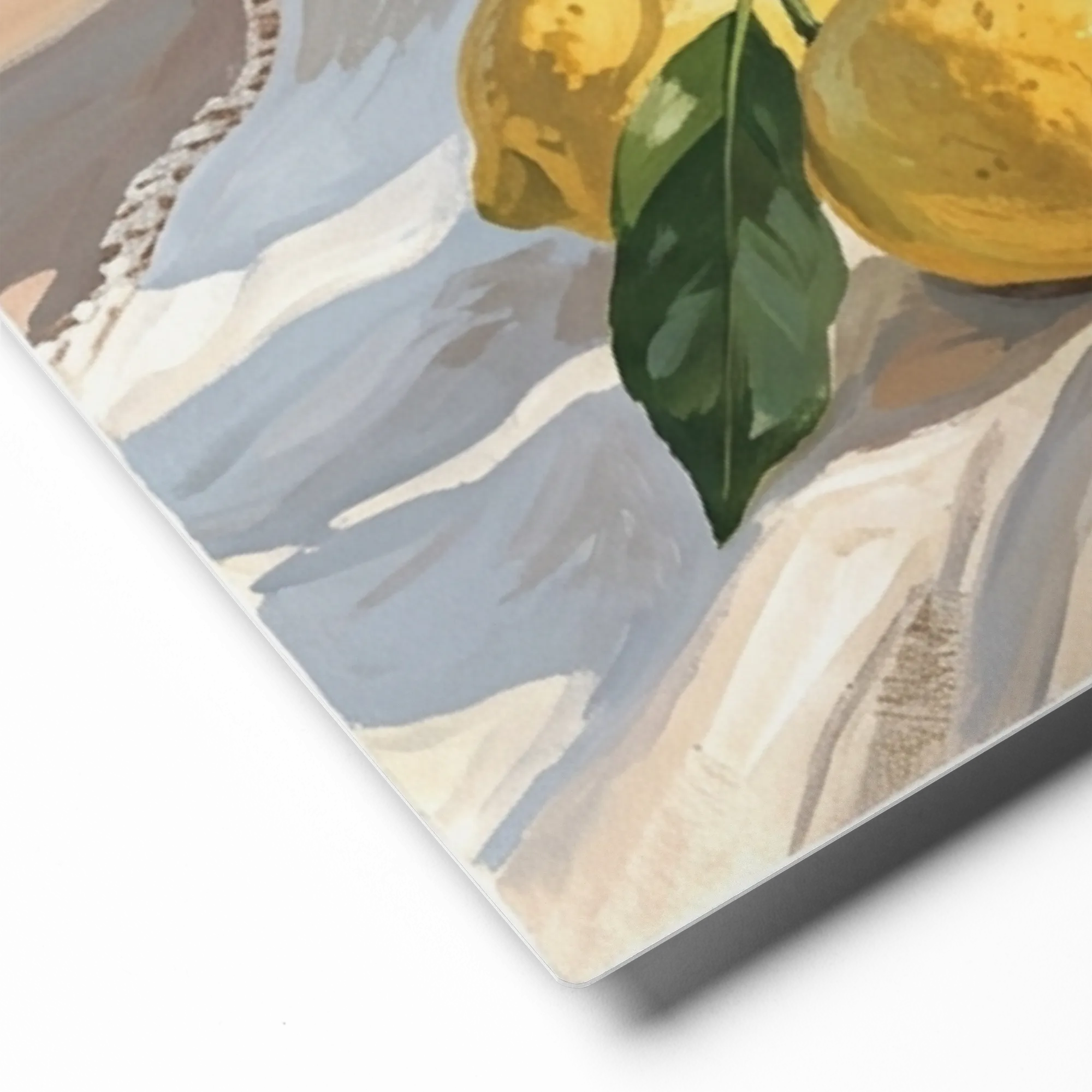 Coastline Citrus 
 Metal Print | 16″x 20″