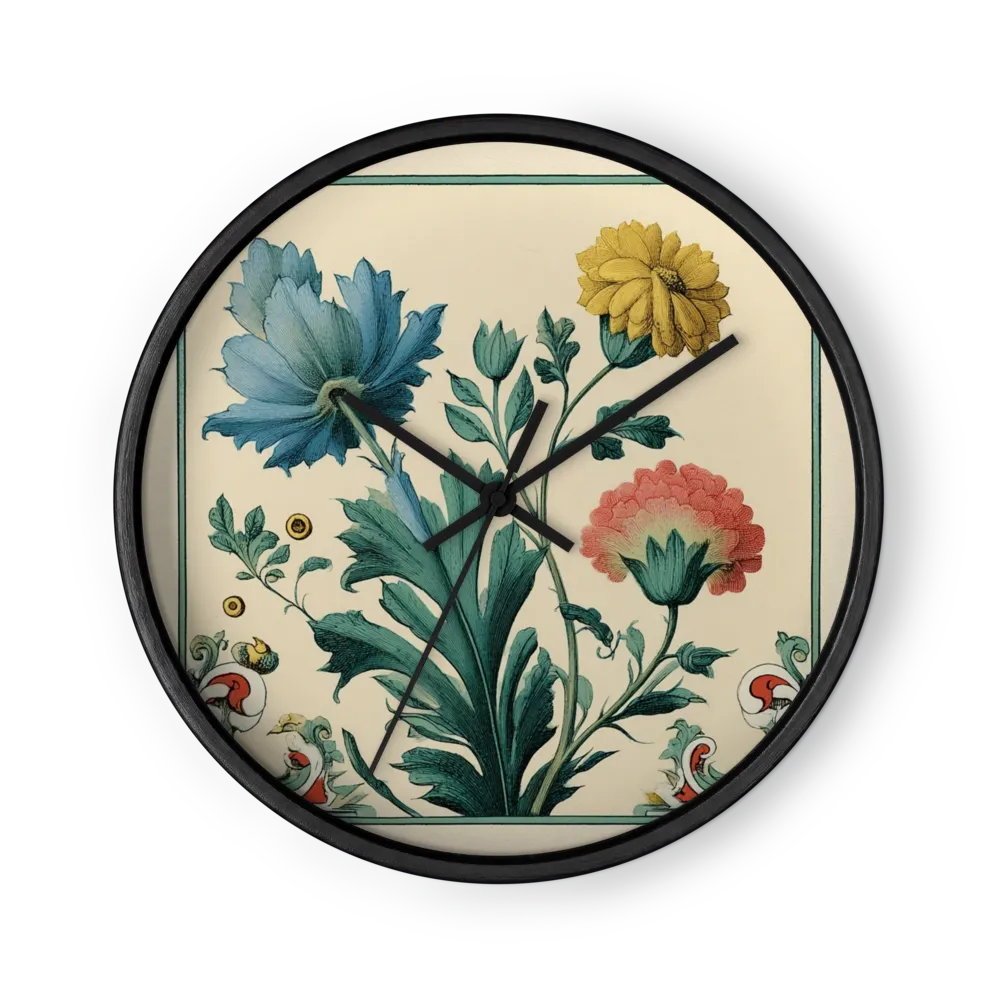 Antique Floral Triad
