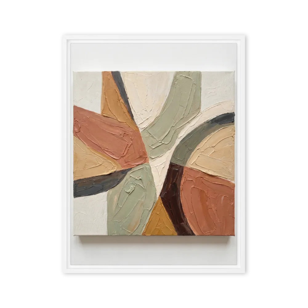 Terracotta Segments | Art Print