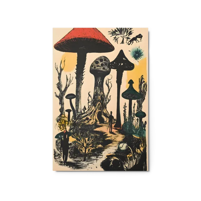 Whispers of the Fungi Forest | Art Print