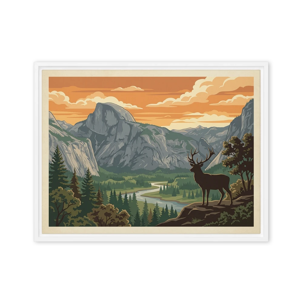 Yosemite Valley Elk | Art Print