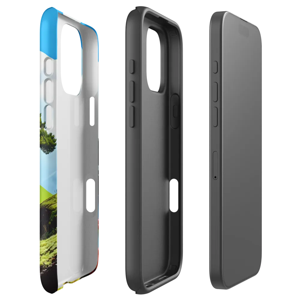 Surreal Tree on Hillside | Phone Case