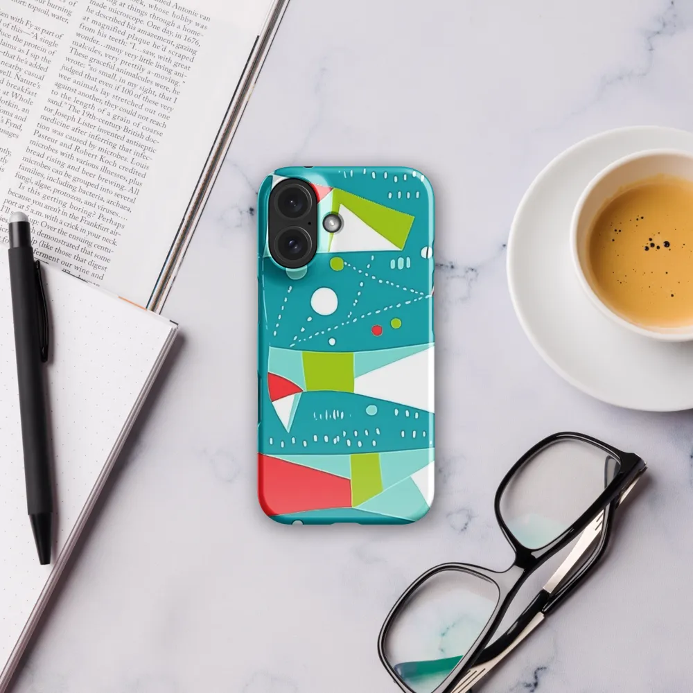 Geometric Kite Play 
 iPhone 16 Pro | Tough Case