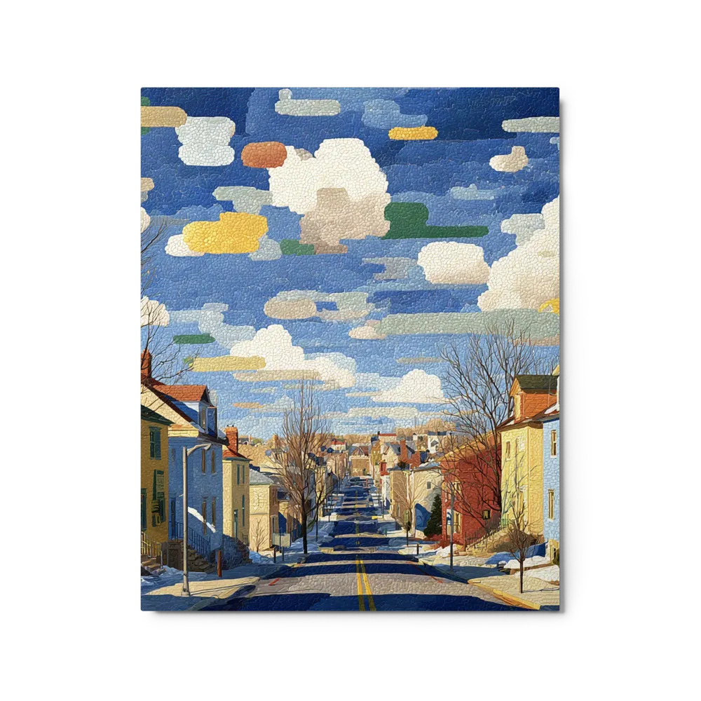 Winter City Mosaic | Art Print