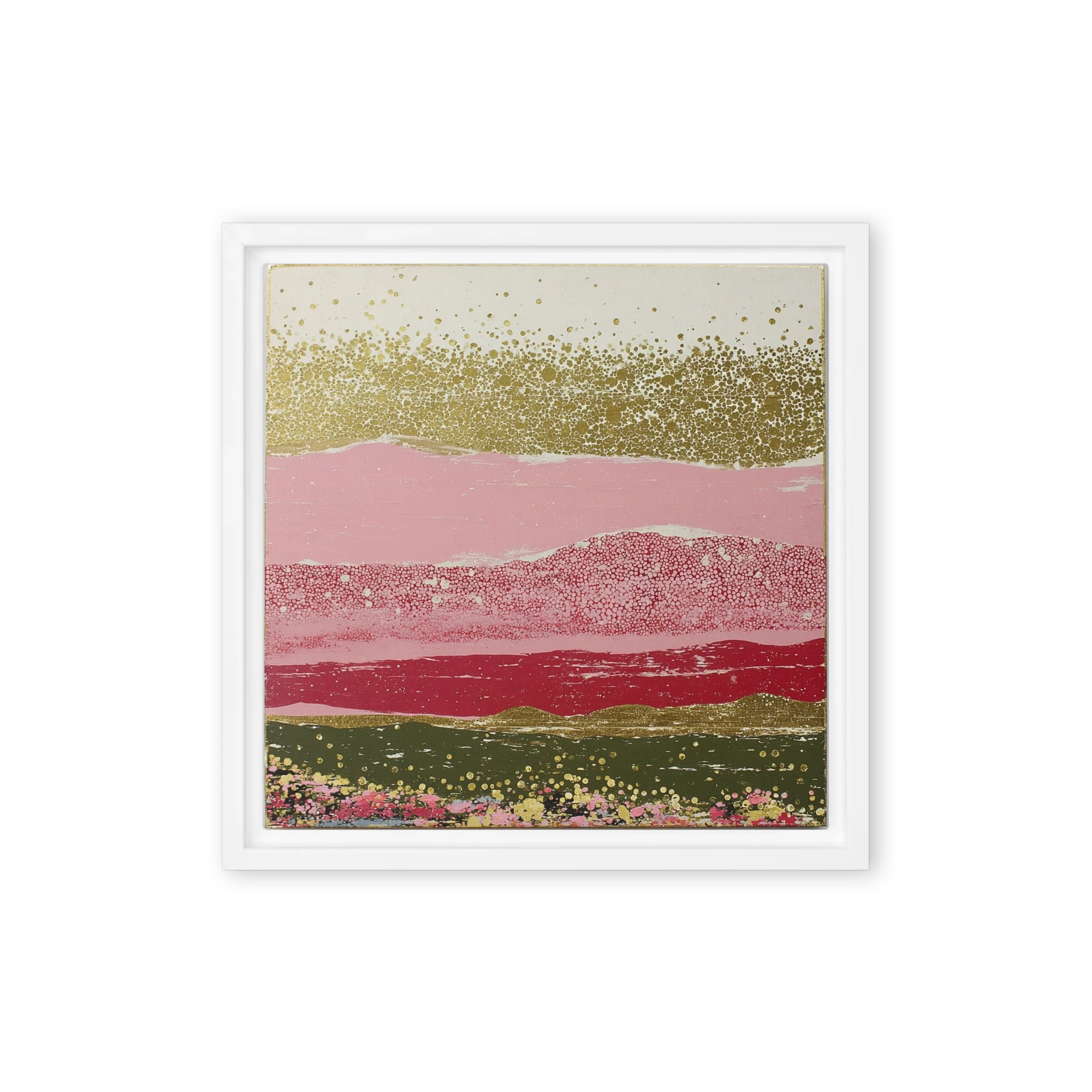 Strata of Rose and Gold