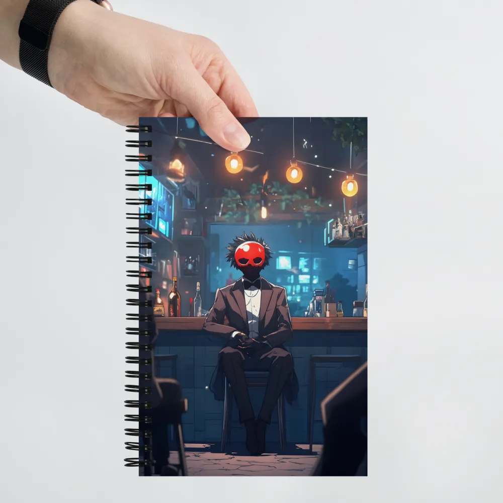 The Silent Patron 
 Spiral Notebook | 140 pages