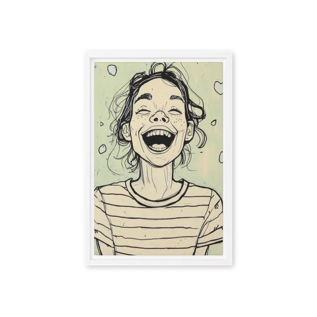 Joyful Laughter | Art Print