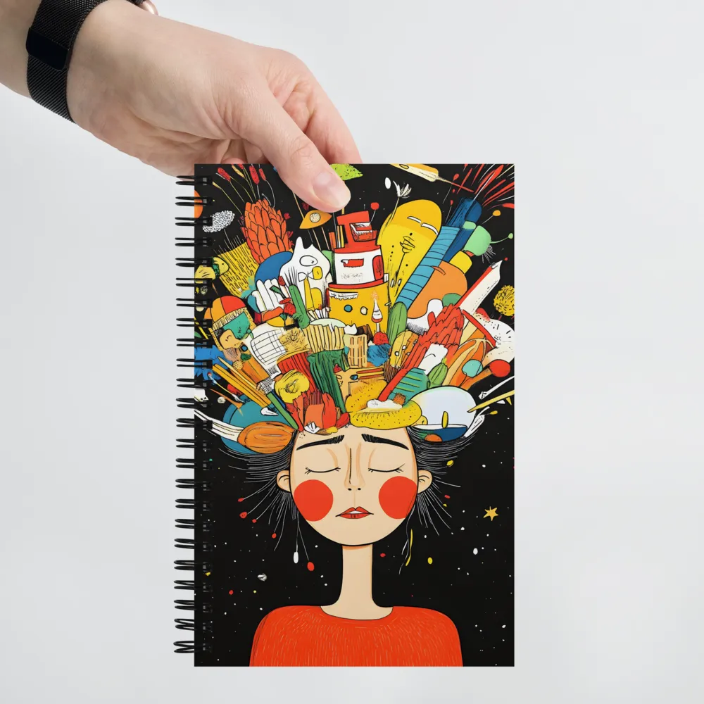Explosion of Imagination 
 Spiral Notebook | 140 pages