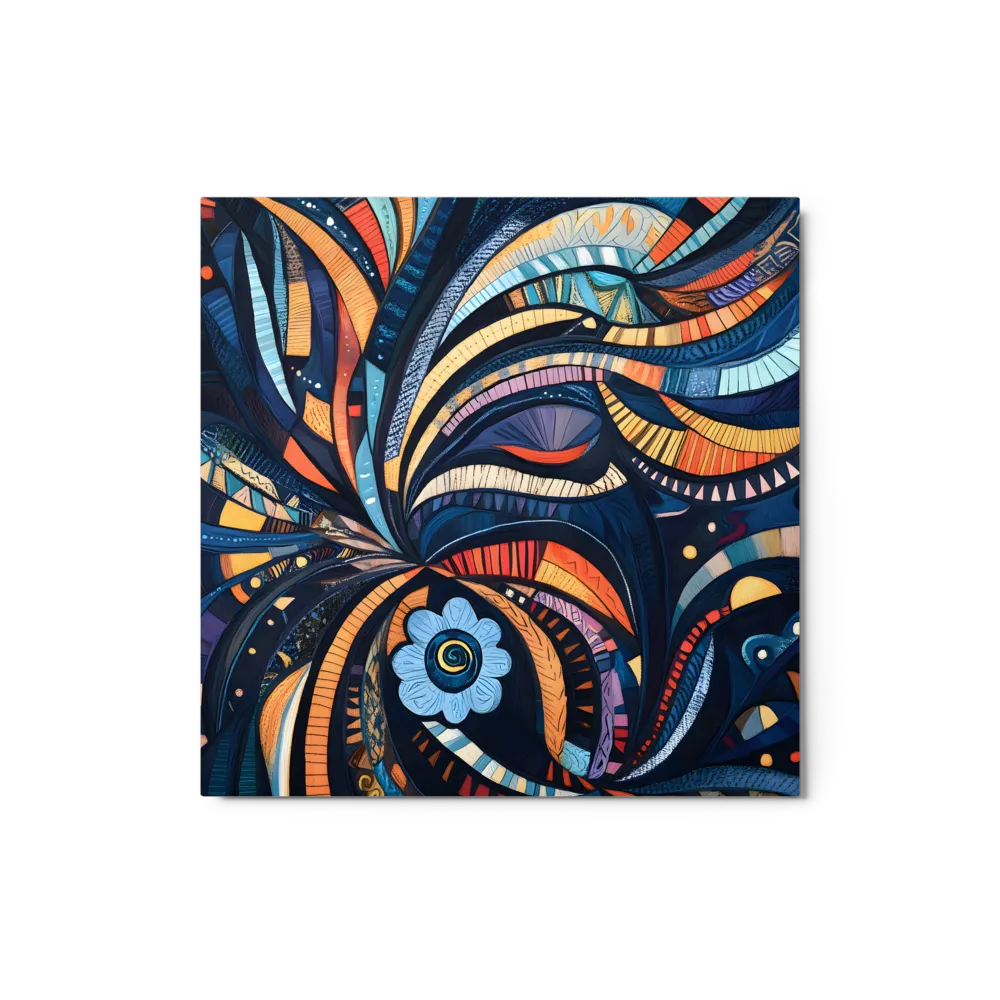 Luminous Abstract Bloom