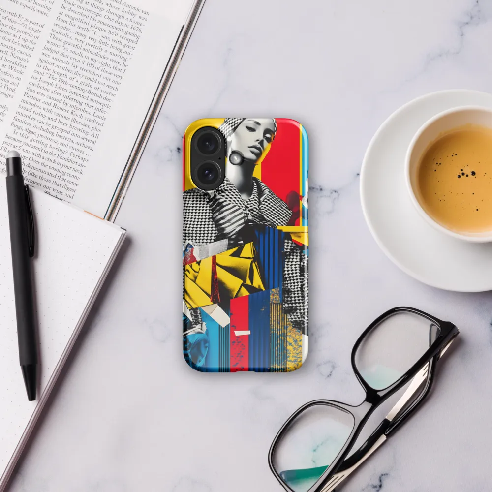 Geometric Pop Fashion 
 iPhone 15 Pro | Tough Case