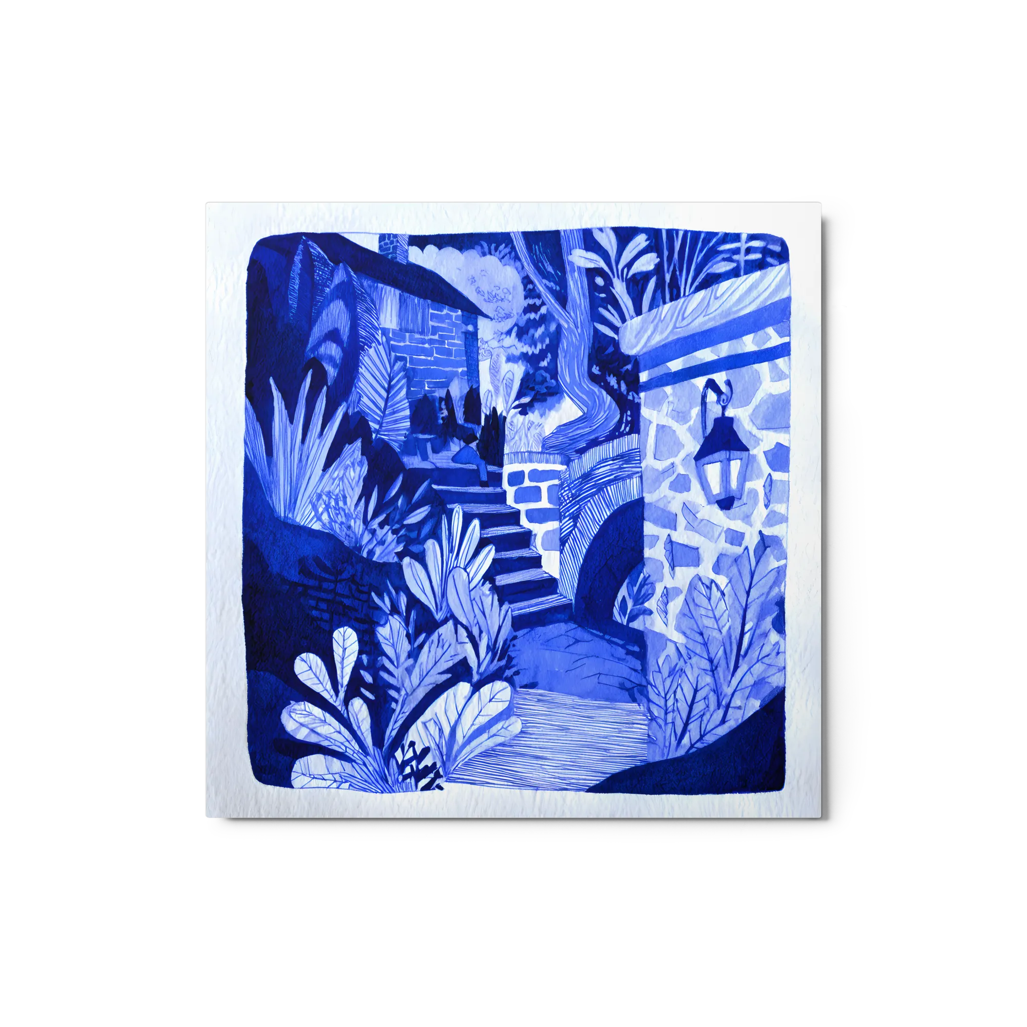 The Blue Garden Path