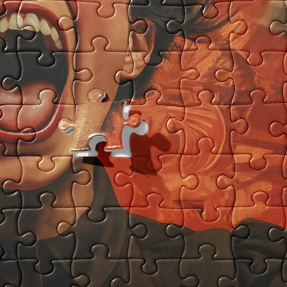 The Scream of Intensity 
 Jigsaw Puzzle