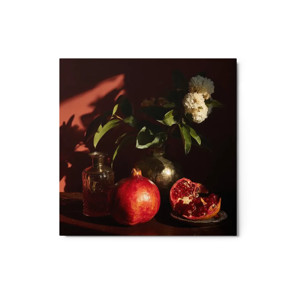 Chiaroscuro Pomegranates | Art Print