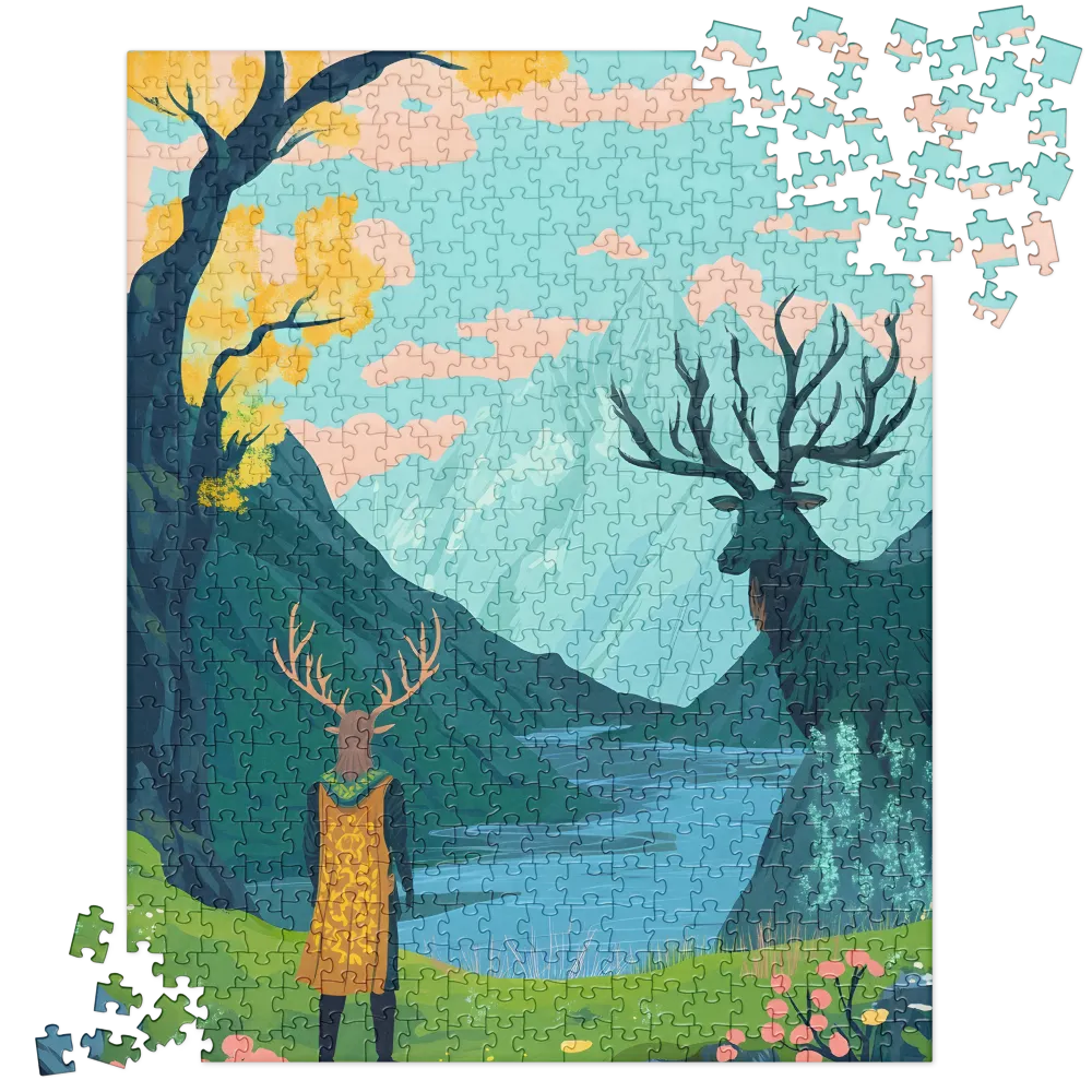 The Antlered Watch 
 Jigsaw Puzzle