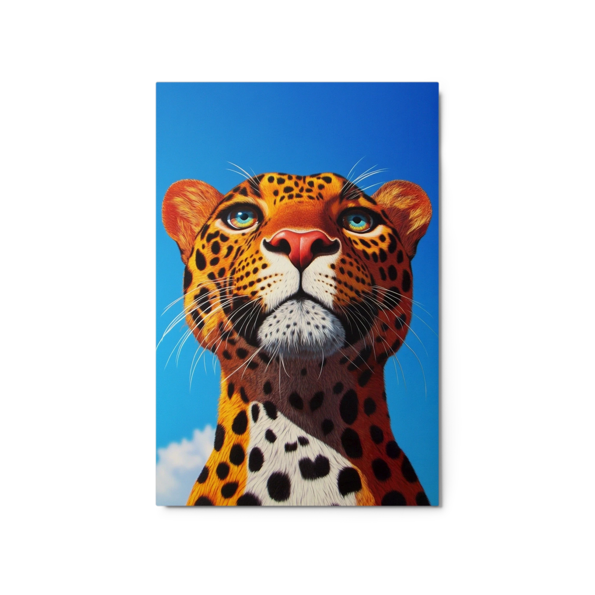 Realistic Leopard Face