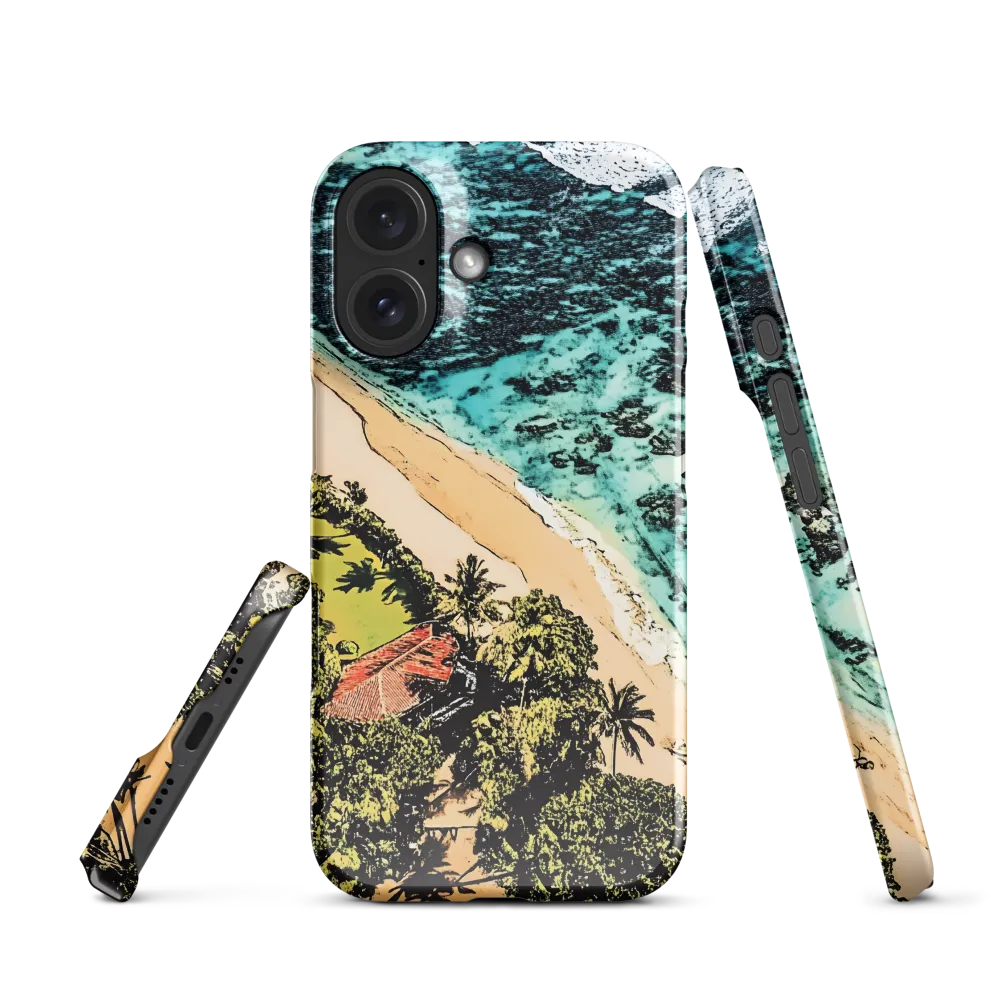 Tropical Shoreline Vista 
 iPhone 17 Pro Max | Tough Case