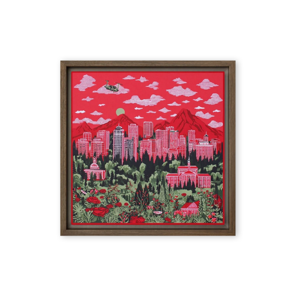 Rose City Skyline | Art Print