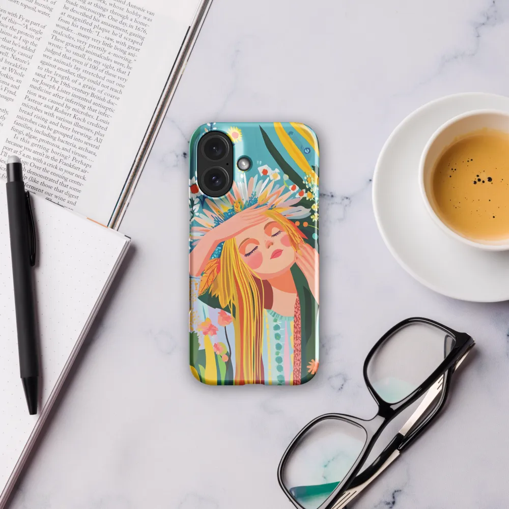 Floral Dreamscape Woman 
 iPhone 17 Pro Max | MagSafe® Tough Case