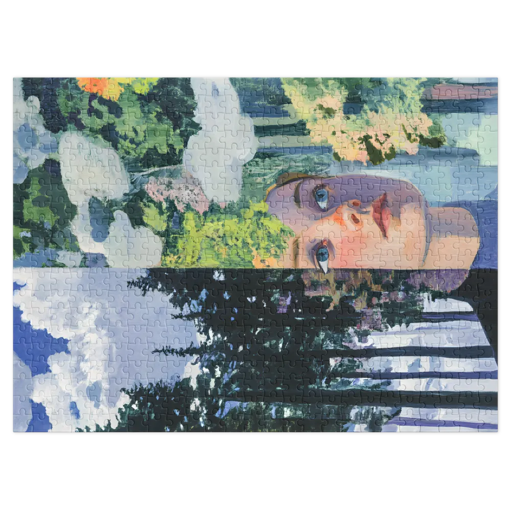 The Divided Gaze 
 Jigsaw Puzzle