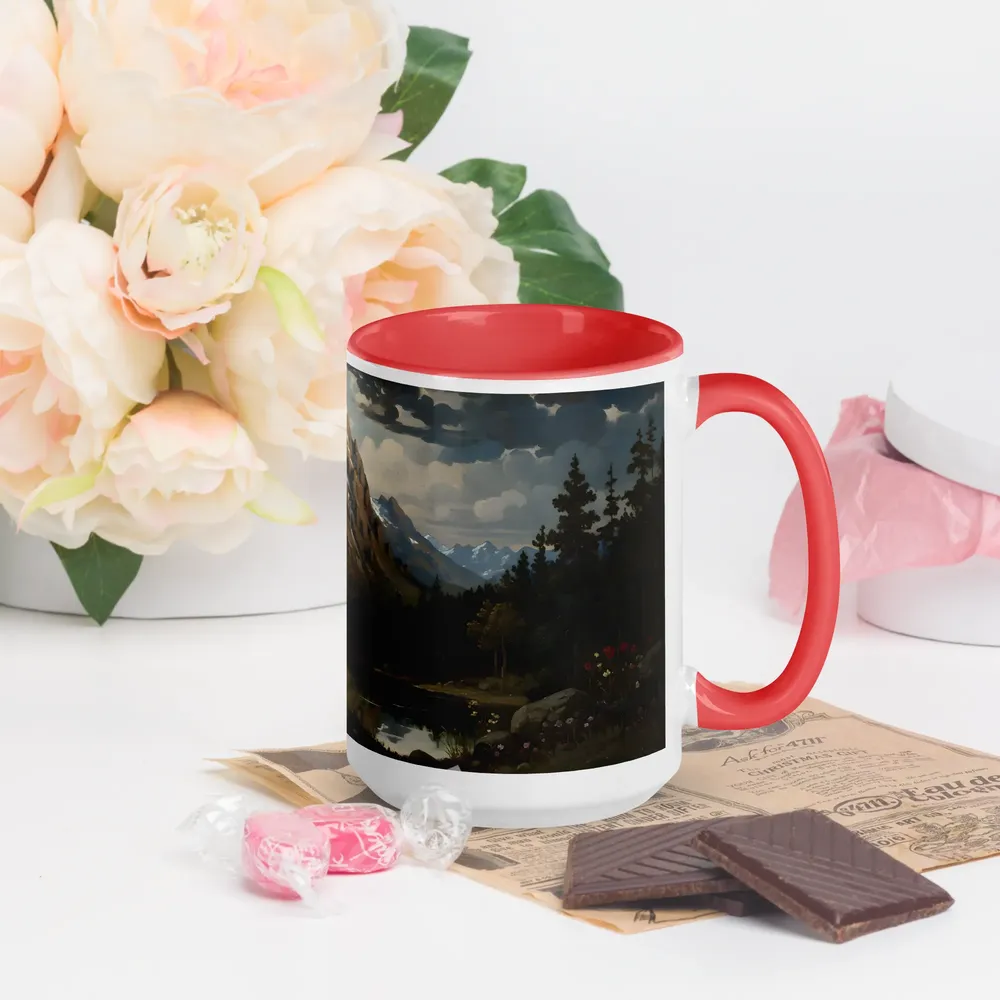 Alpine Reflection 
 Mug with Black inside | 15 oz