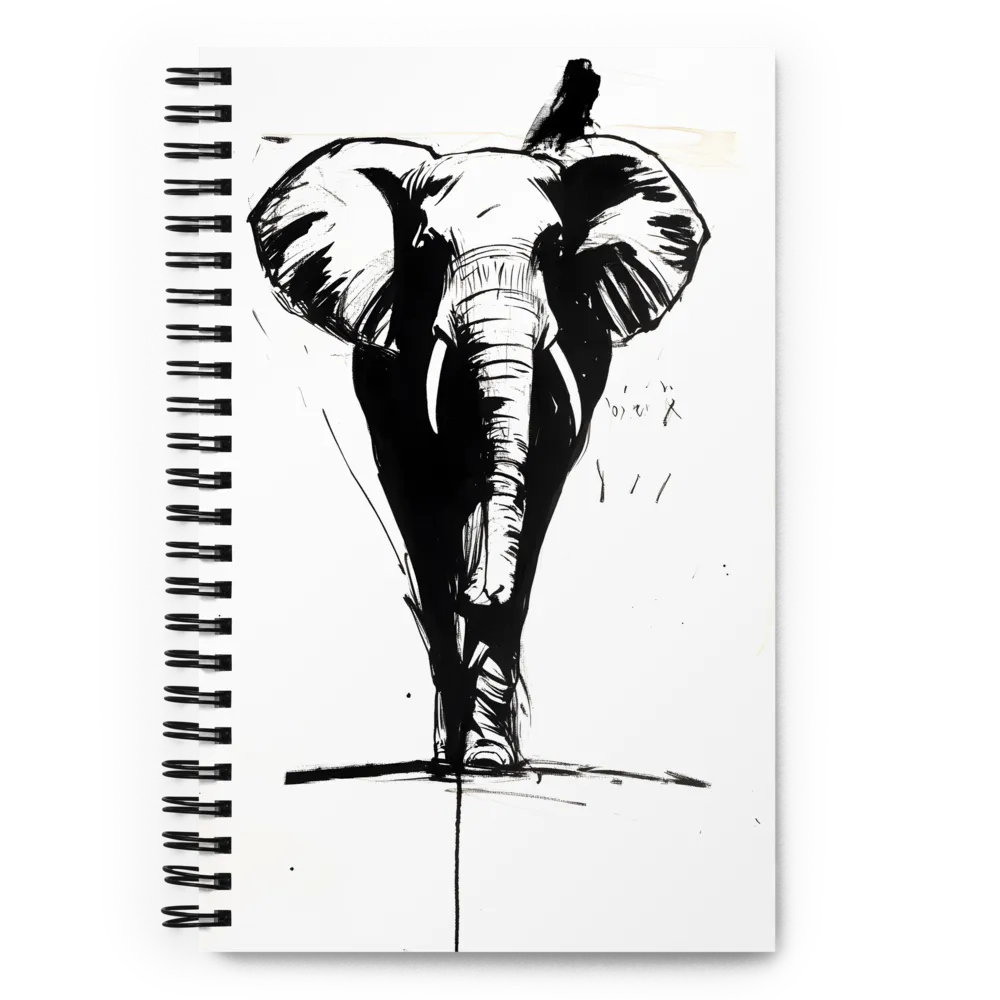 Frontal Study of an Elephant