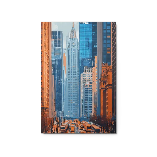 Urban Metropolis Painting | Art Print