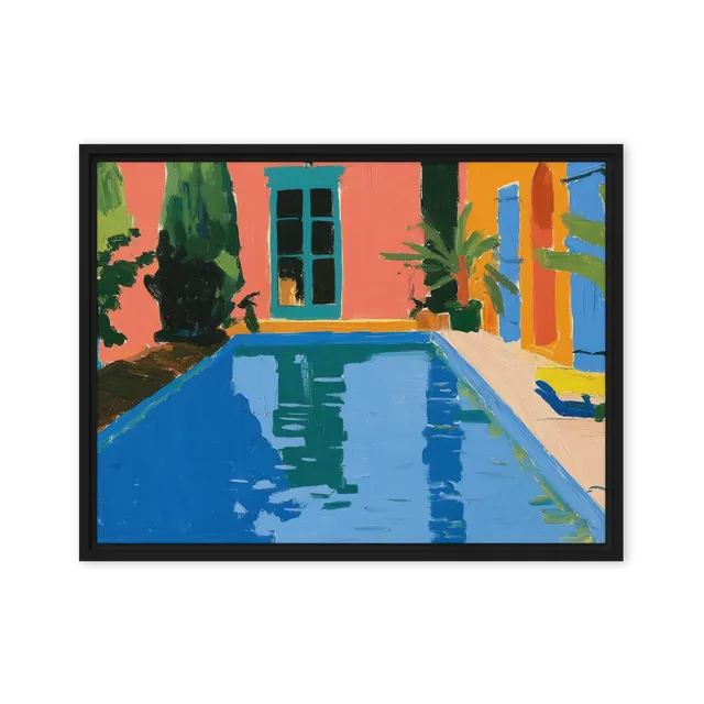 Fauvist warmth for slow afternoons — The afternoon siesta