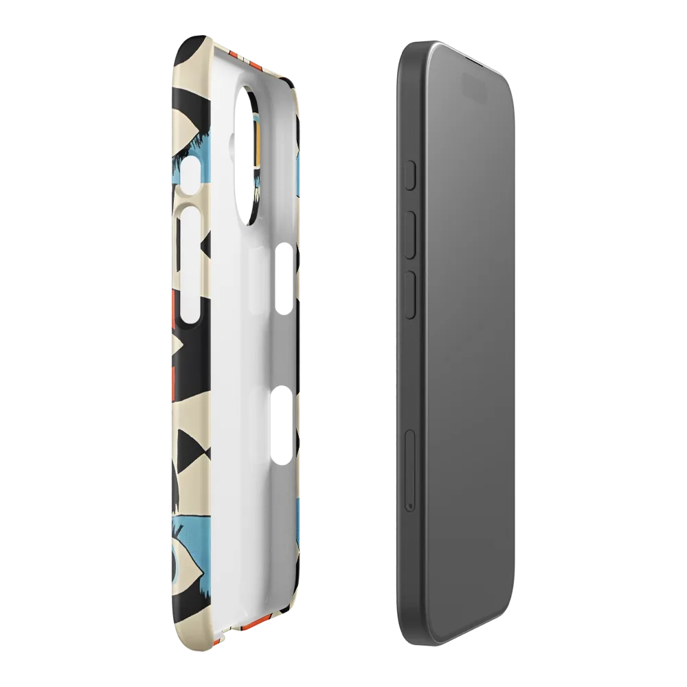 Tribal Gaze Pattern 
 iPhone 14 Plus | Tough Case