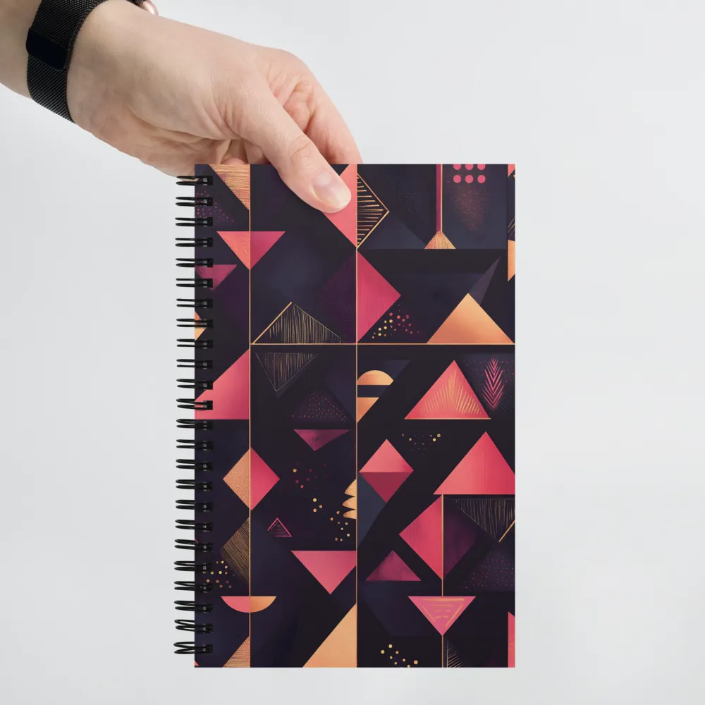 Geometric Harmony 
 Spiral Notebook | 140 pages