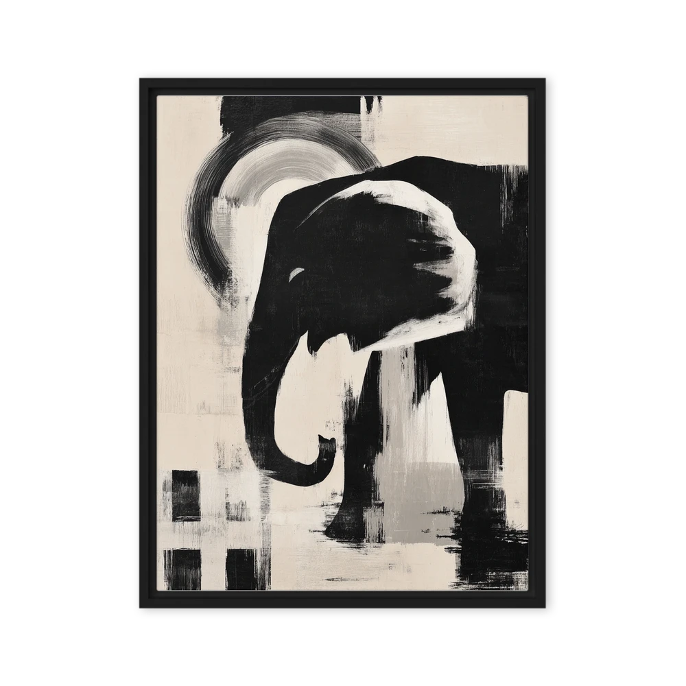 Gestural Elephant | Art Print