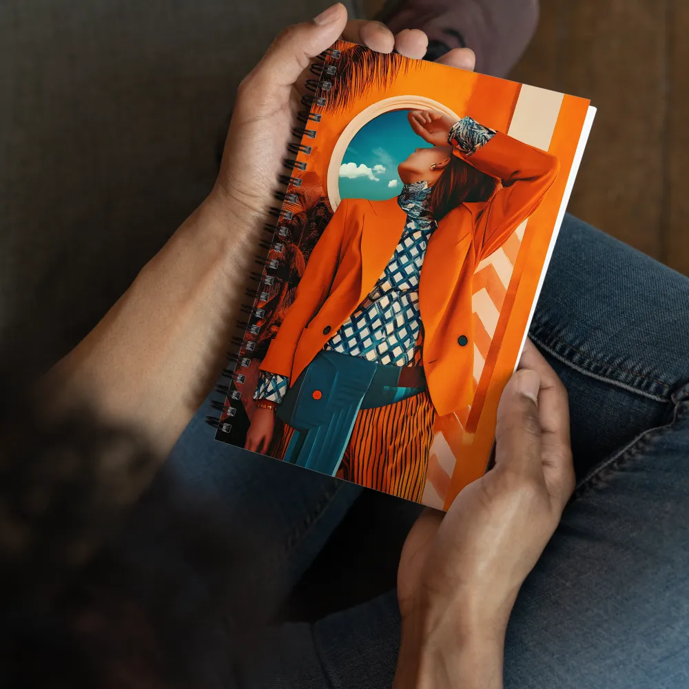 Tropic Horizon Gaze 
 Spiral Notebook | 140 pages
