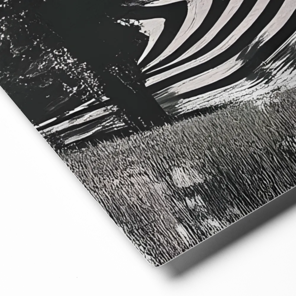 Undulating Contours 
 Canvas with Black Frame