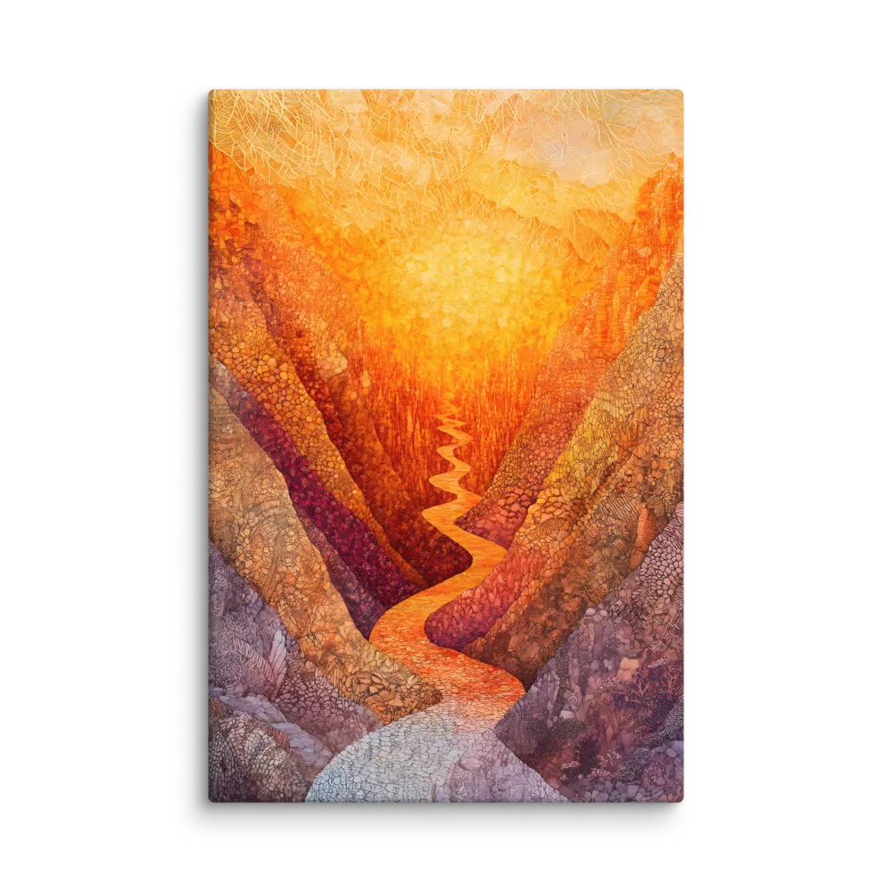 Sunset Canyon Odyssey 
 Canvas | 32″x 48″