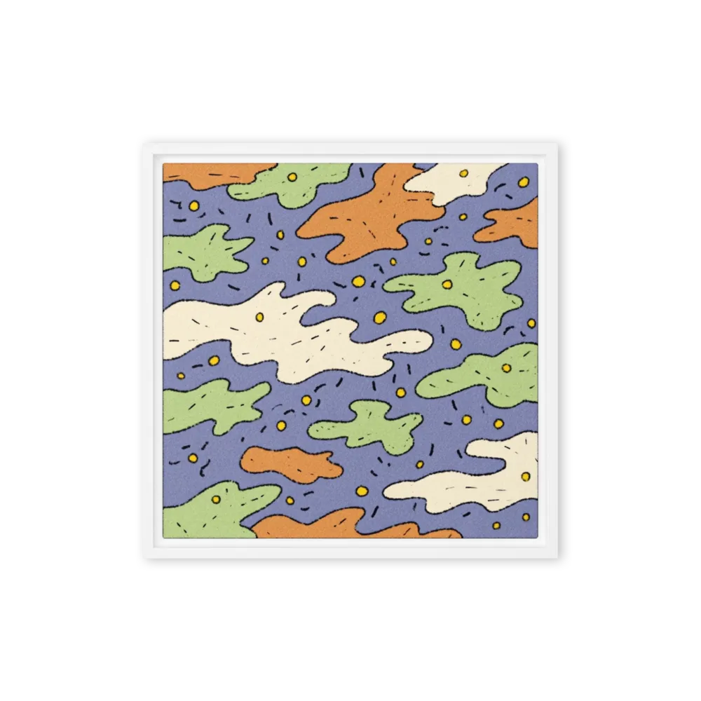 Pastel Organic Blobs | Art Print