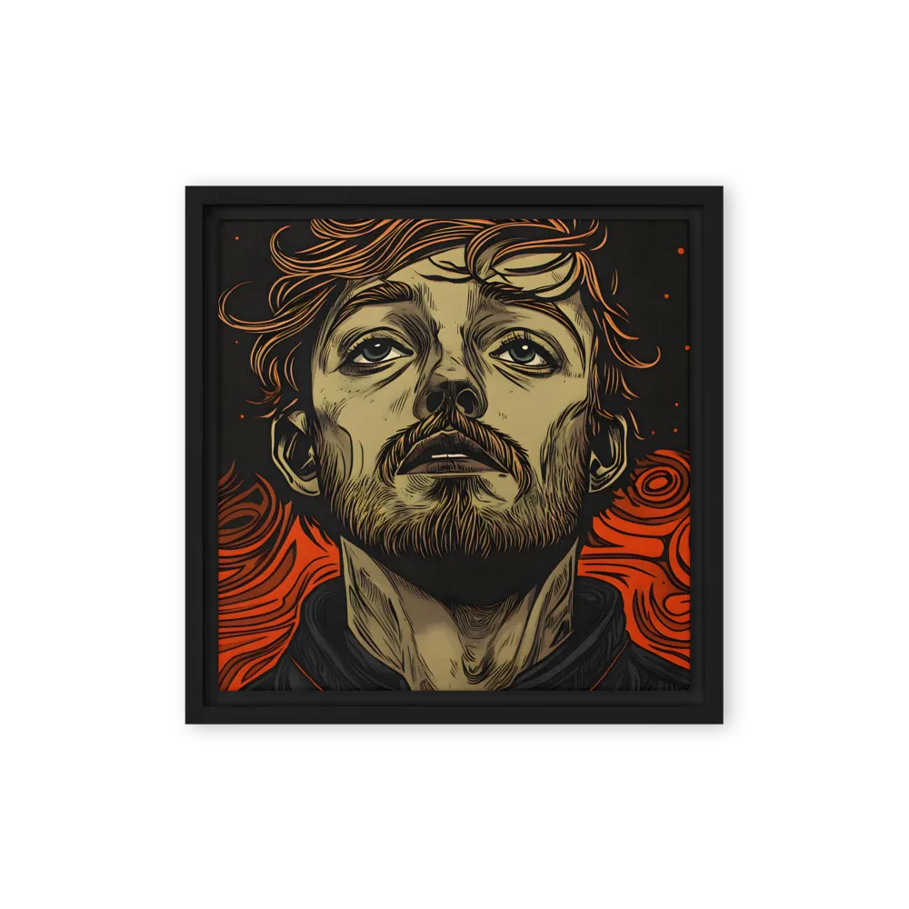 Upward Gaze 
 Canvas | 16″x 16″
