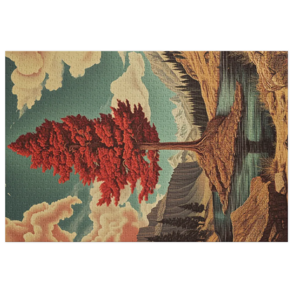 The Crimson Pine | Jigsaw Puzzles