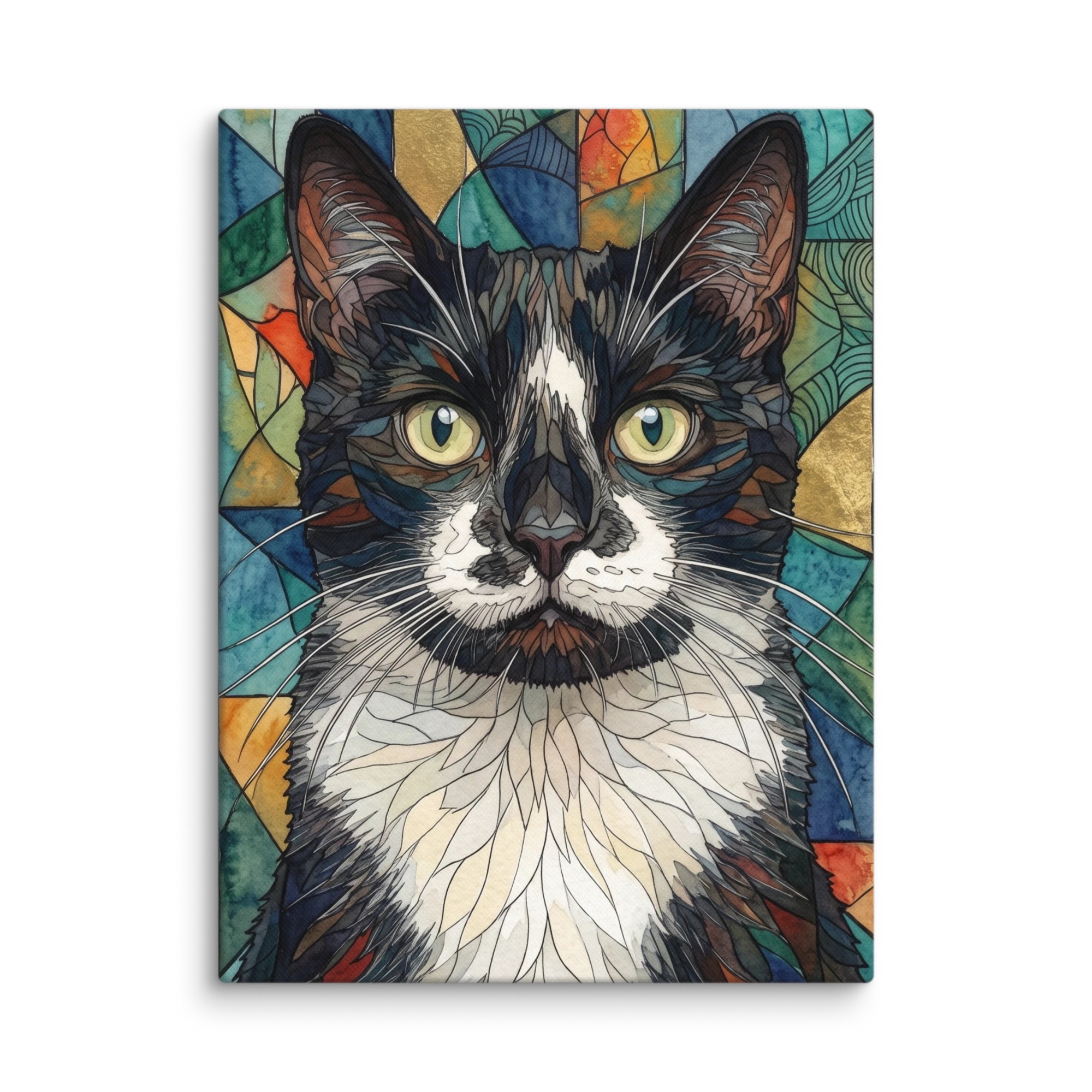 Pet Portrait — Stained Glass