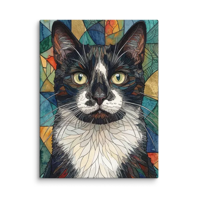 Pet Portrait — Stained Glass