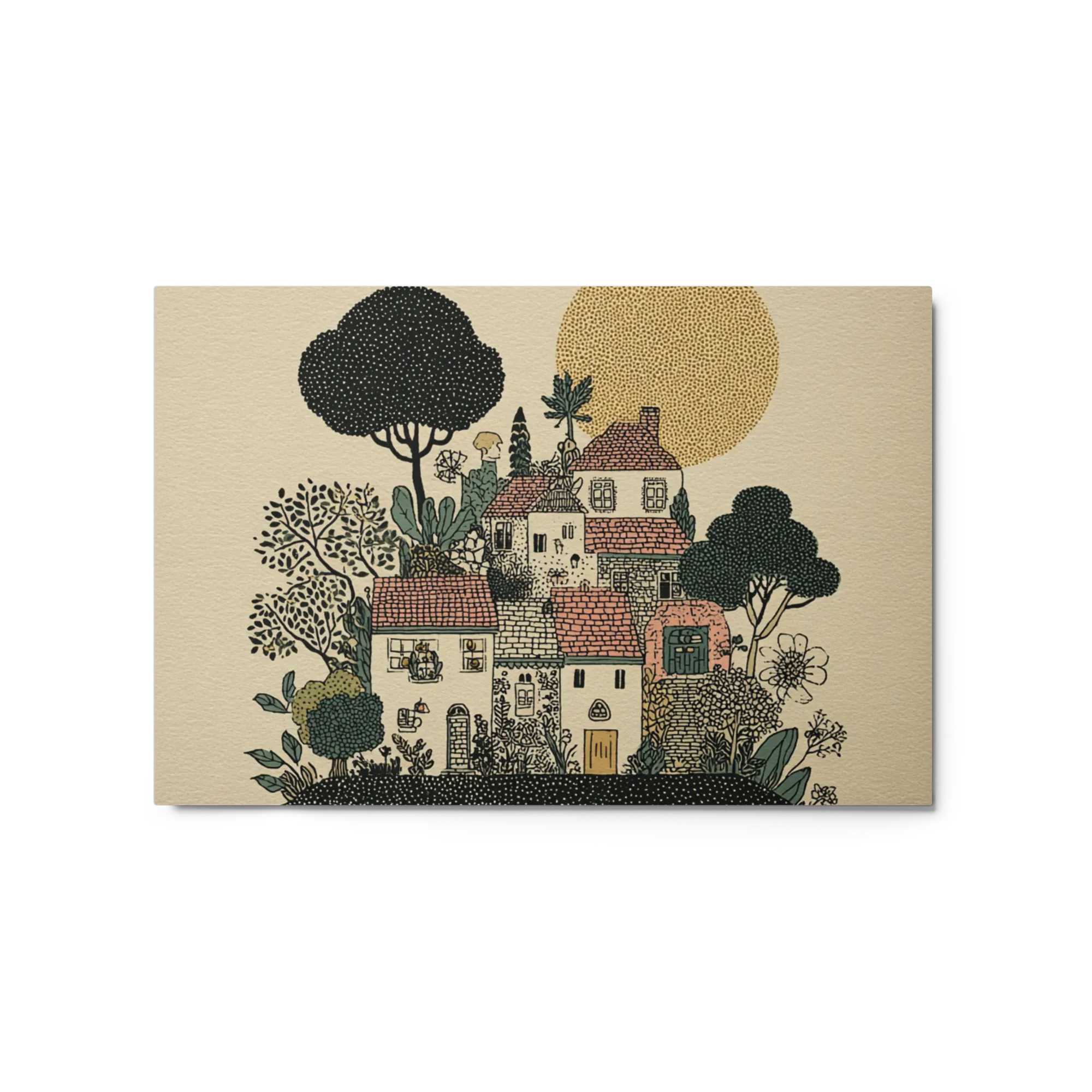 Botanical Folk Prints for Warm Rooms — Meadow Whimsy