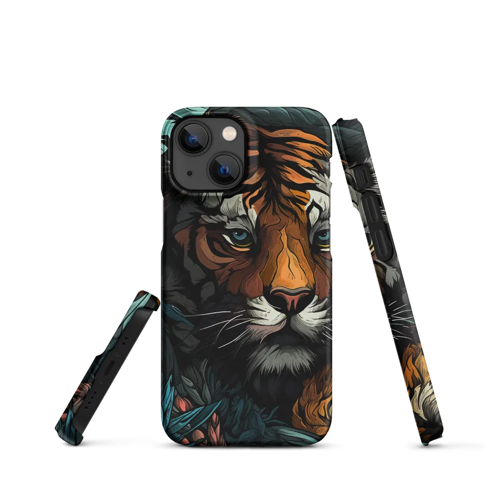 Majestic Tiger Among Foliage | Phone Case