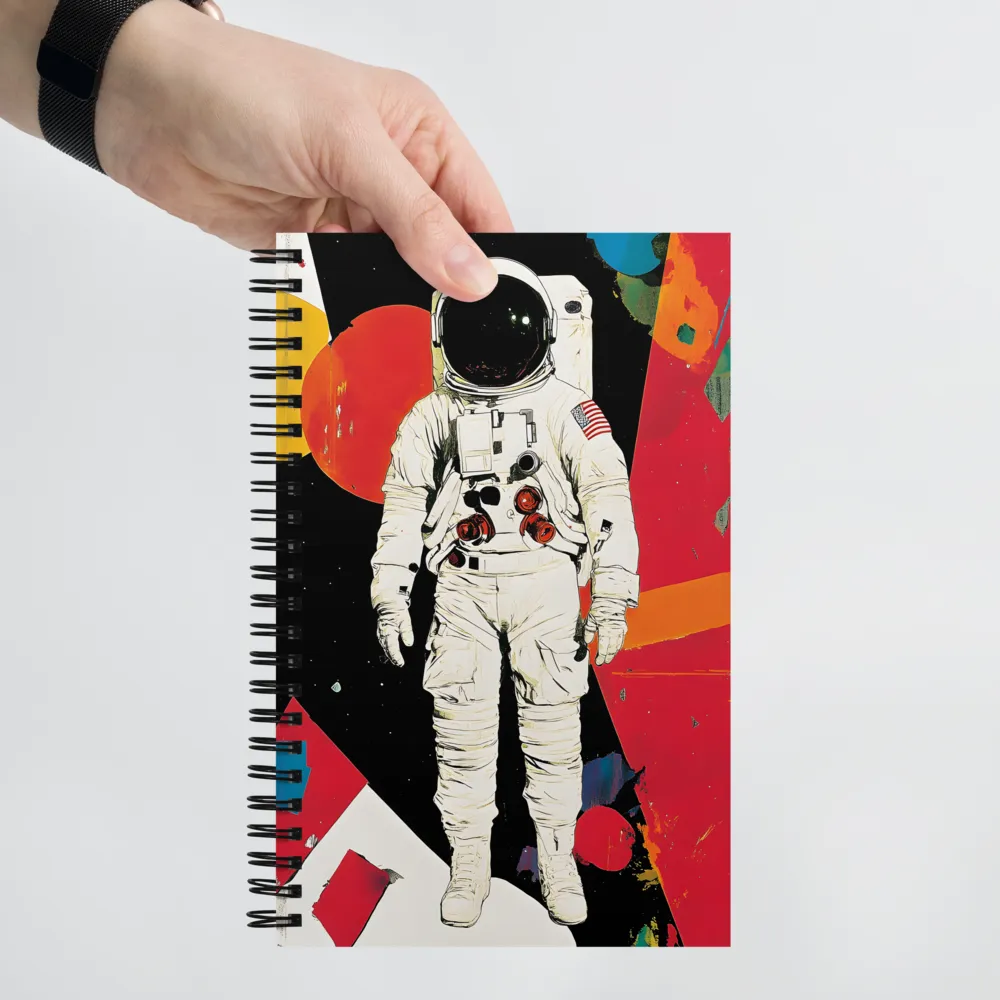 Retro Cosmic Journey 
 Spiral Notebook | 140 pages