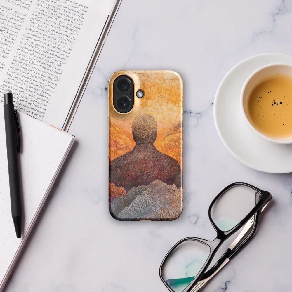 The Contemplative Journey 
 iPhone 16 | Tough Case
