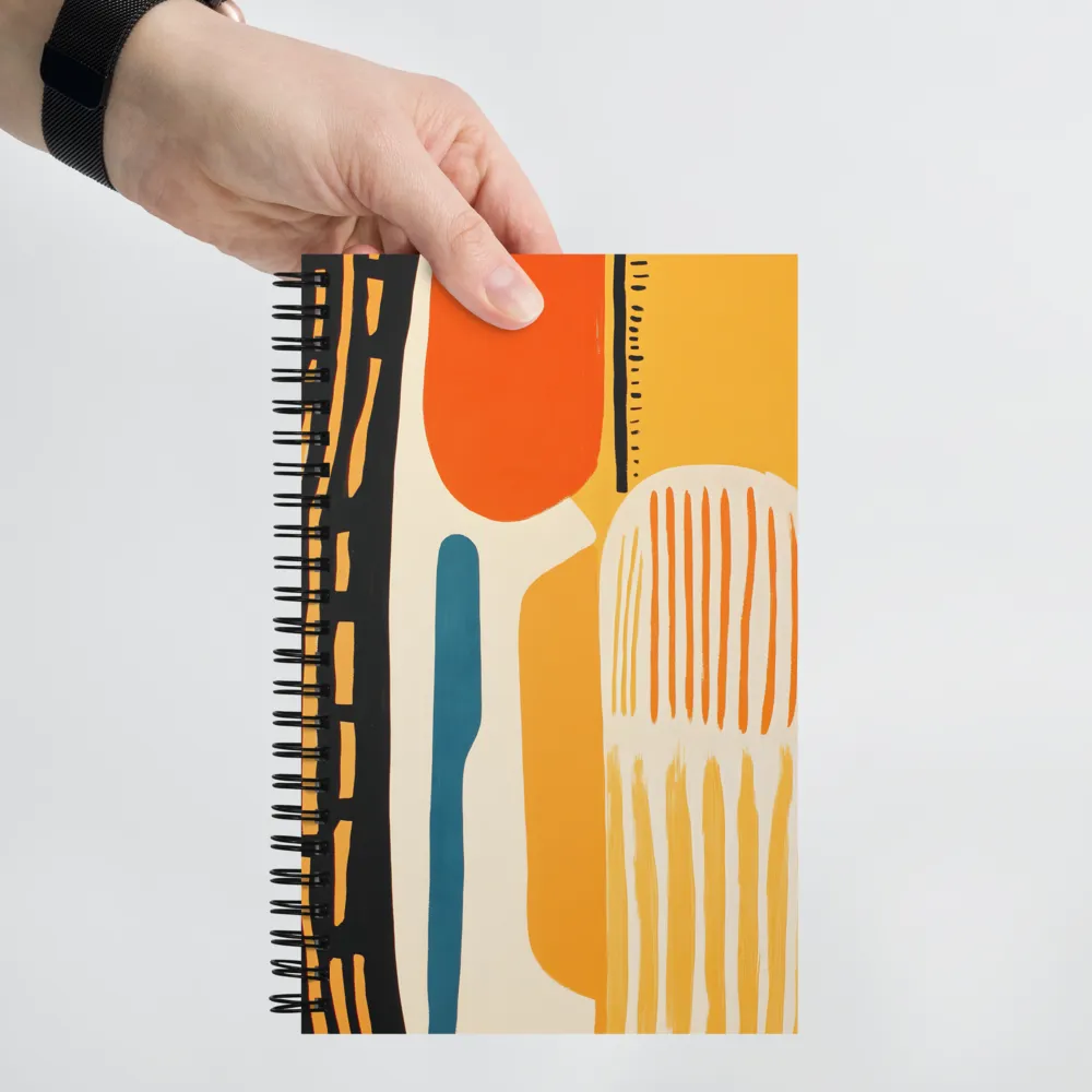 Intersecting Fields 
 Spiral Notebook | 140 pages