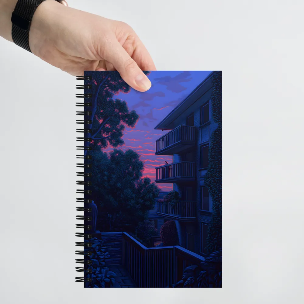 Urban Serenity at Dusk