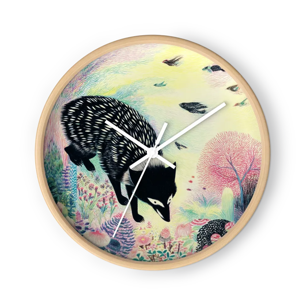 Journey Through the Flora | Wall Clock