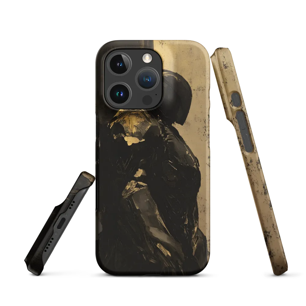 Golden Shadow Cyber Warrior | Phone Case