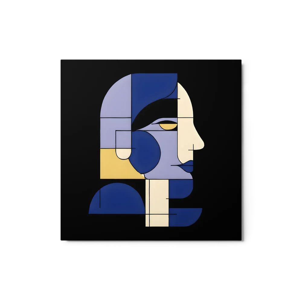Geometric Profile Abstraction | Art Print