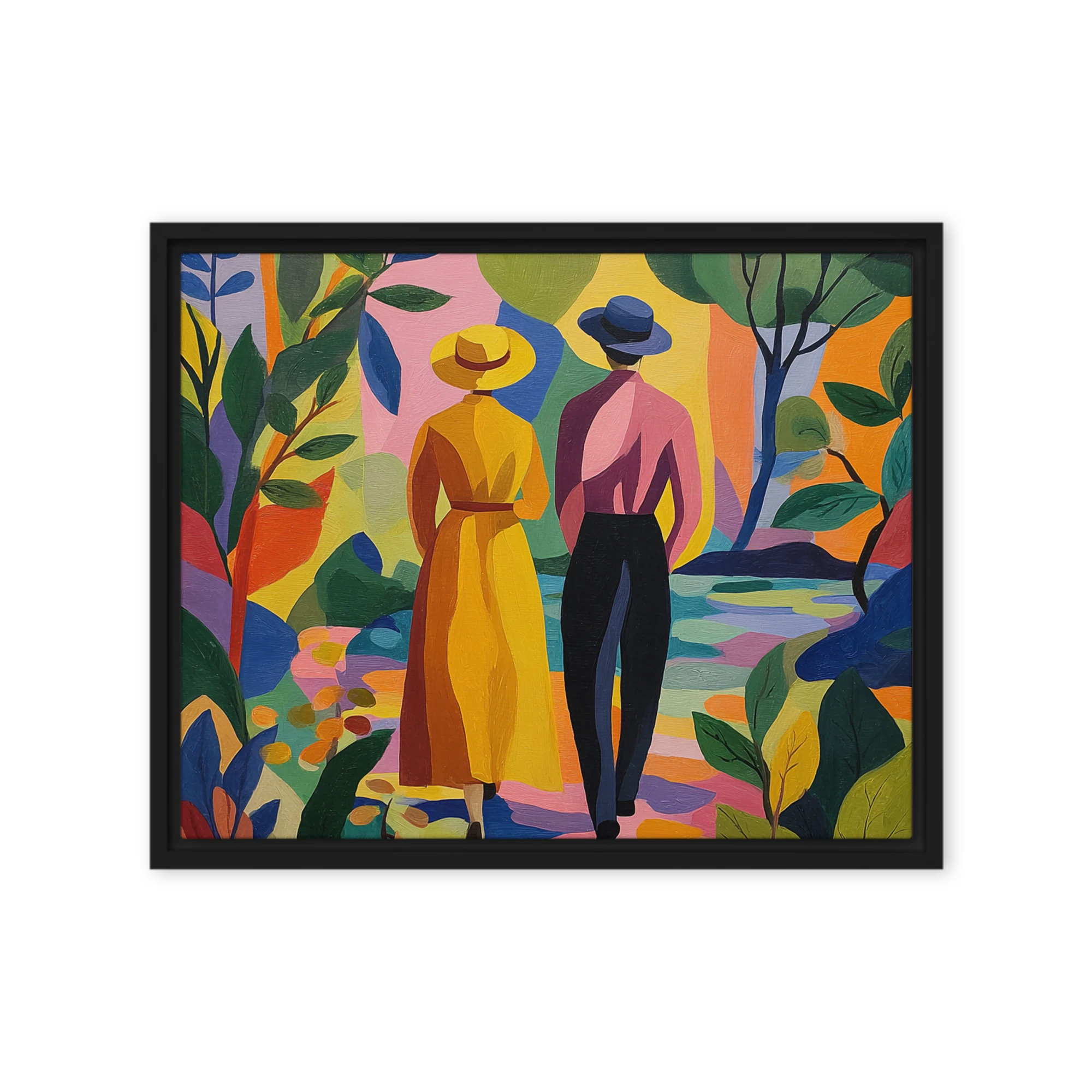 Stroll Through the Abstract Garden